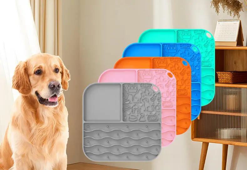 silicone pet lik pad