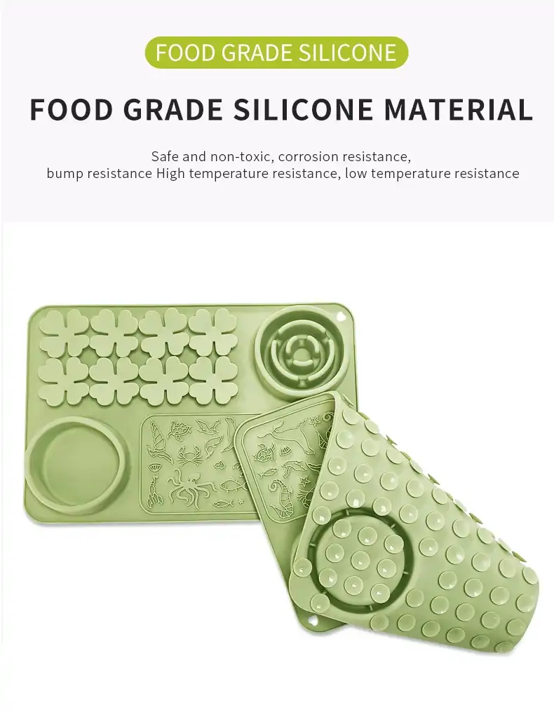 Rectangular Multi-Functional Pet Licking Mat