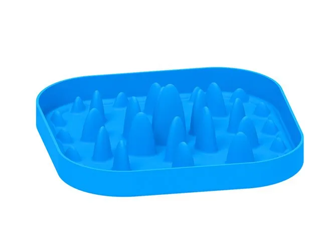 Square Forest Design Pet Licking Mat
