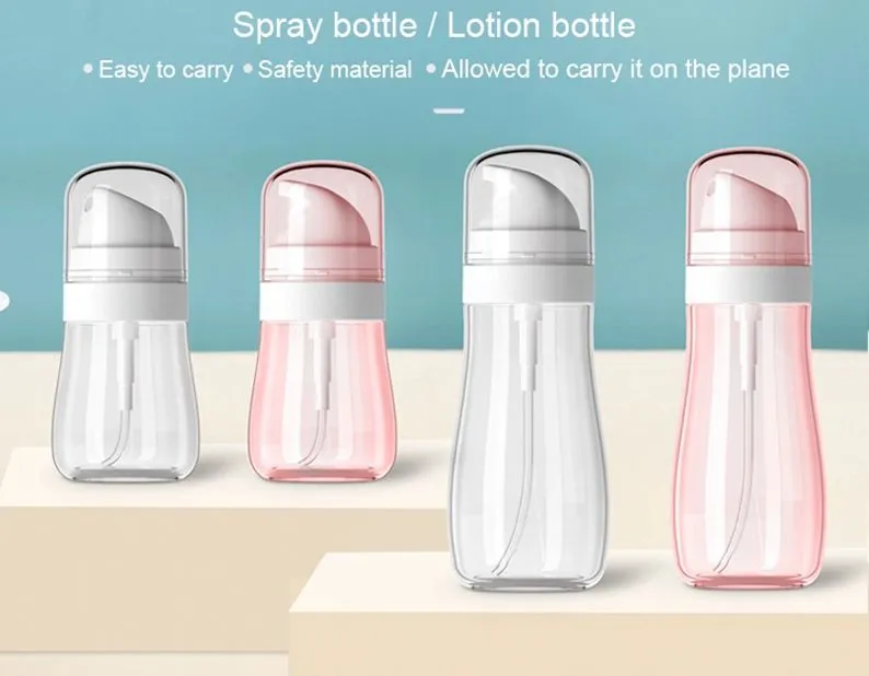 Portable Spray and Lotion Bottle