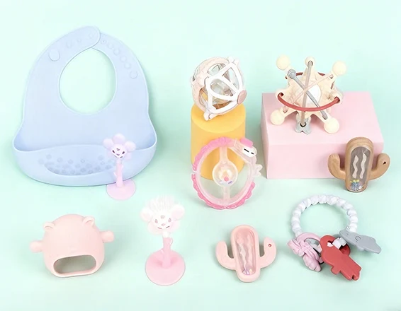 Produtos de silicona para bebés