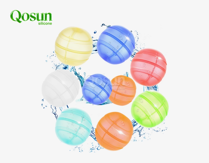 Globos de auga reutilizables